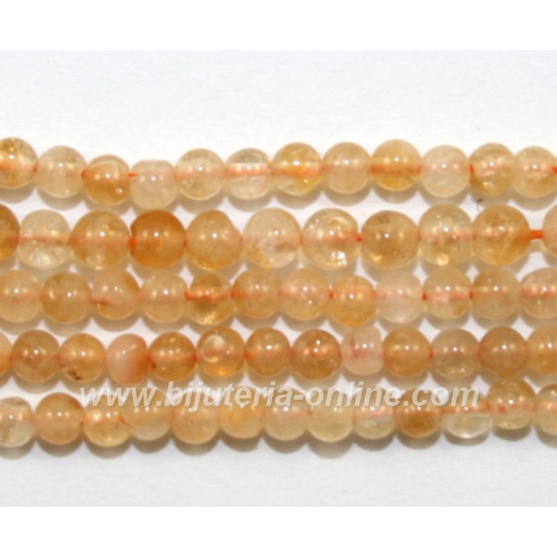 Наниз от цитрин 10mm
