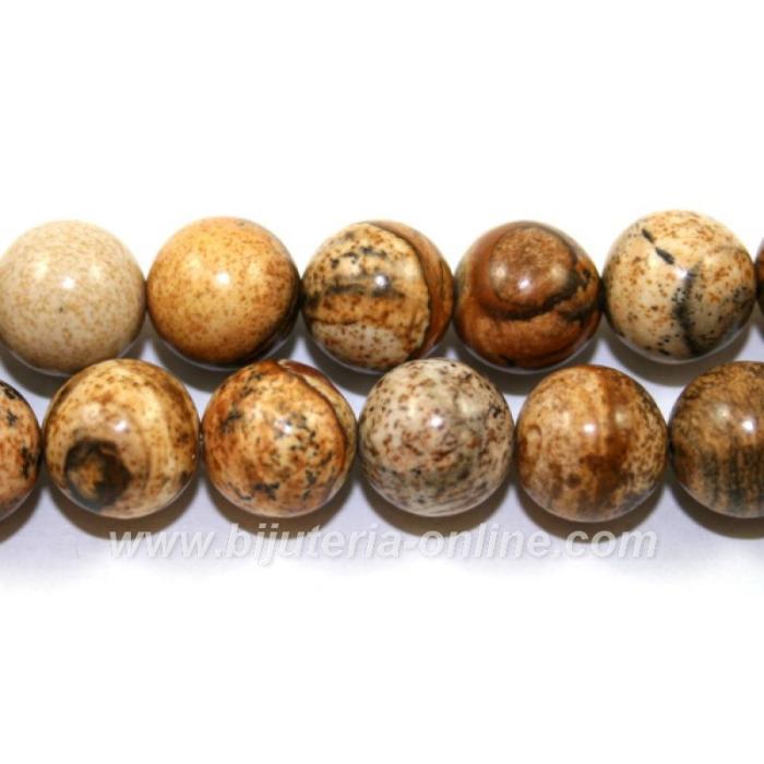 Наниз от яспис 10mm