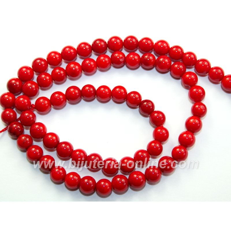 Наниз от корал 10mm