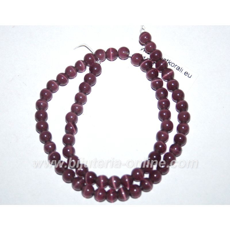 Наниз от котешко око 10mm