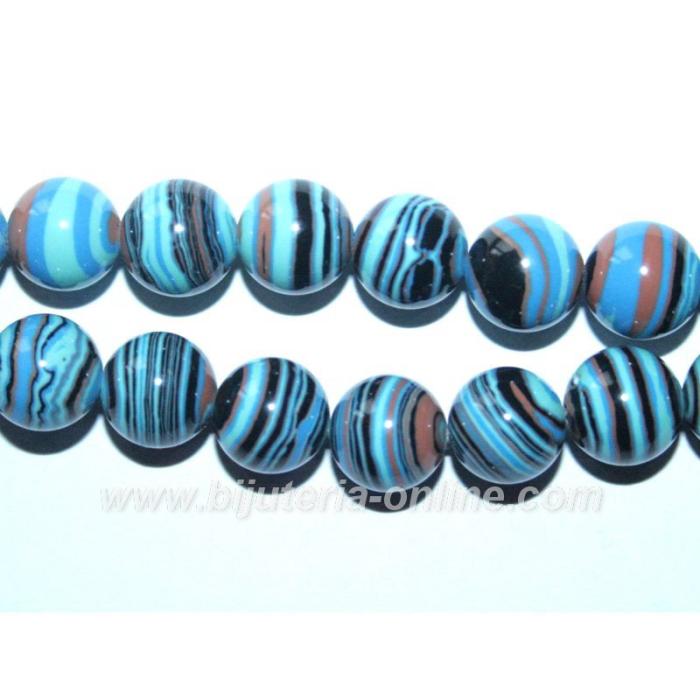 Наниз от тюркоаз 10mm