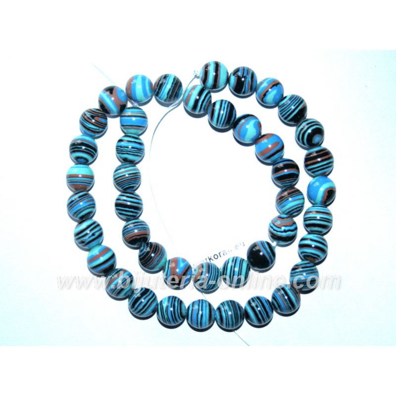 Наниз от тюркоаз 10mm