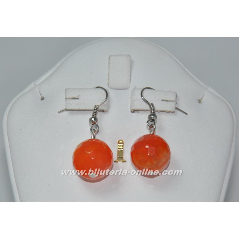 Обеци от халцедон