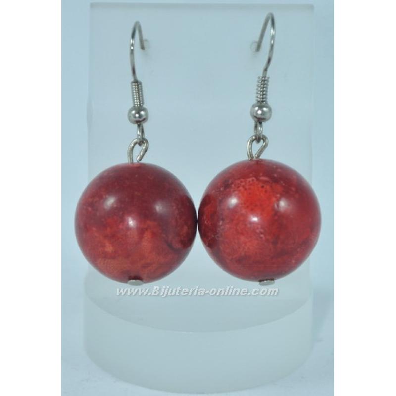 Обеци от корал