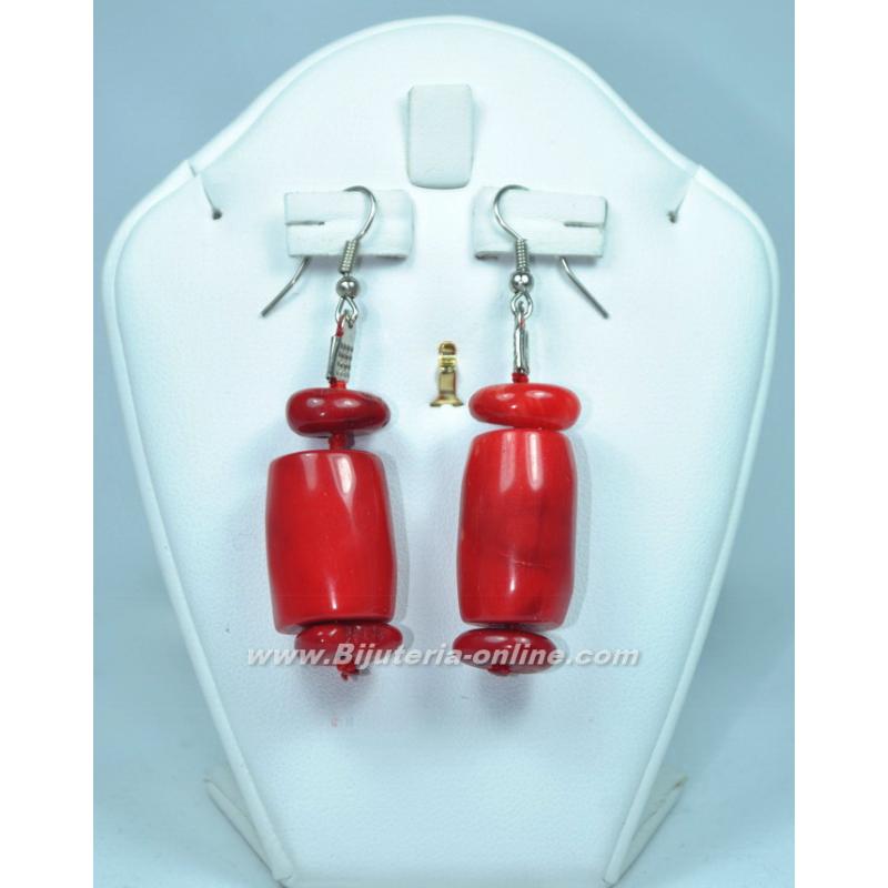 Обеци от корал