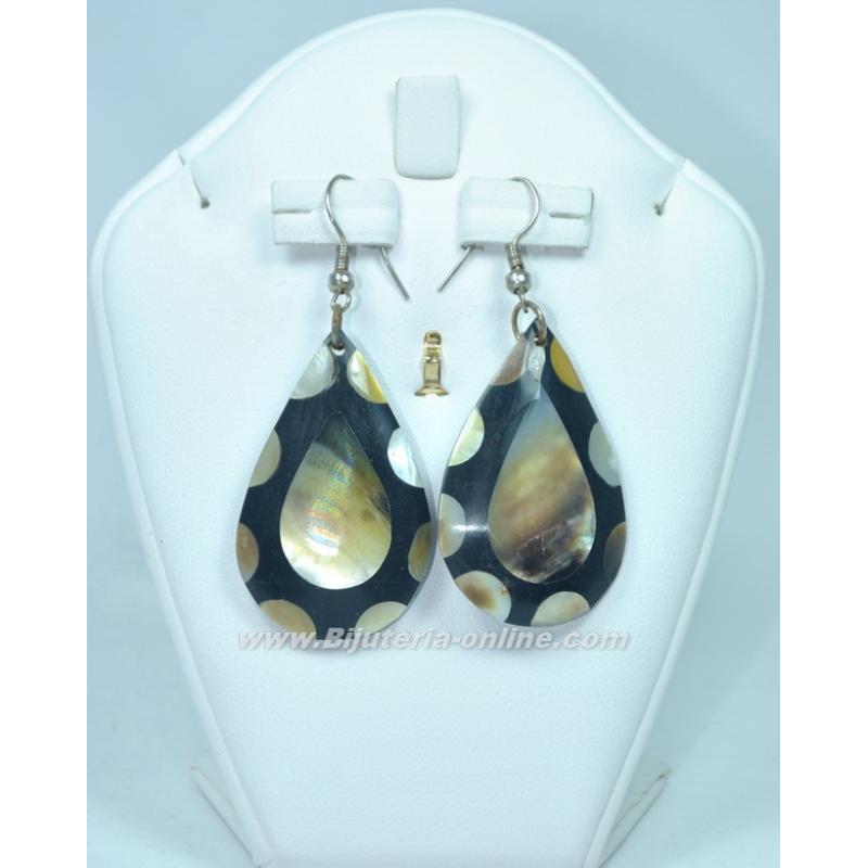 Обеци от седеф