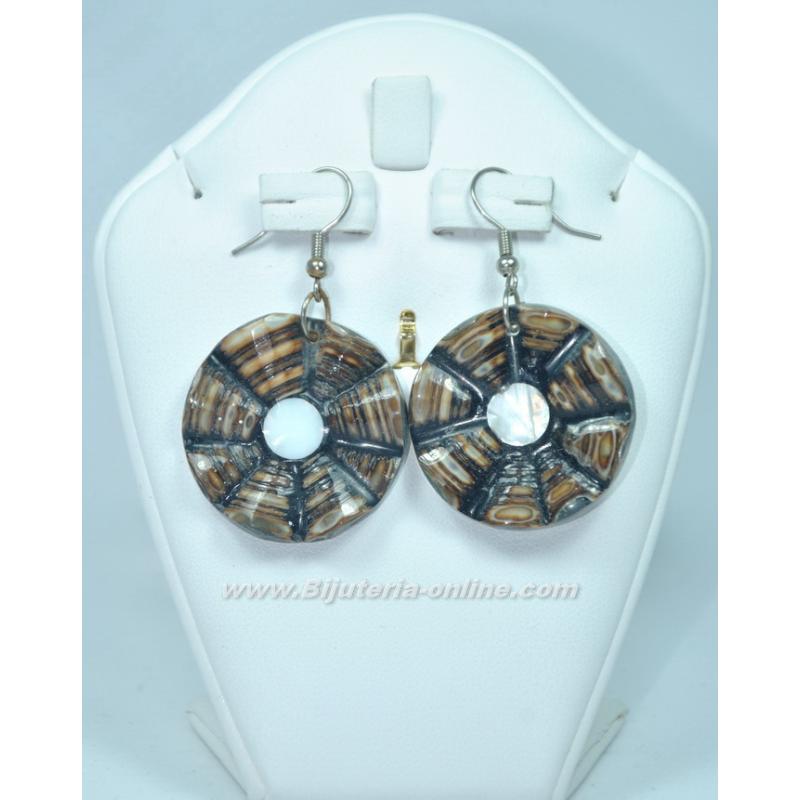 Обеци от седеф