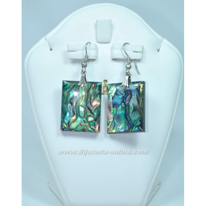 Обеци от седеф