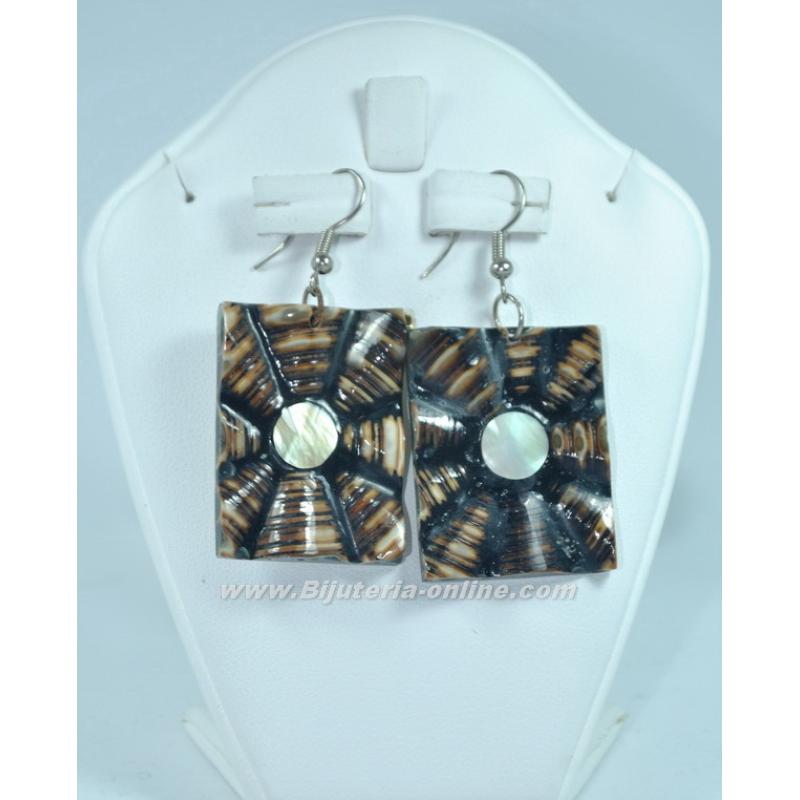 Обеци от седеф