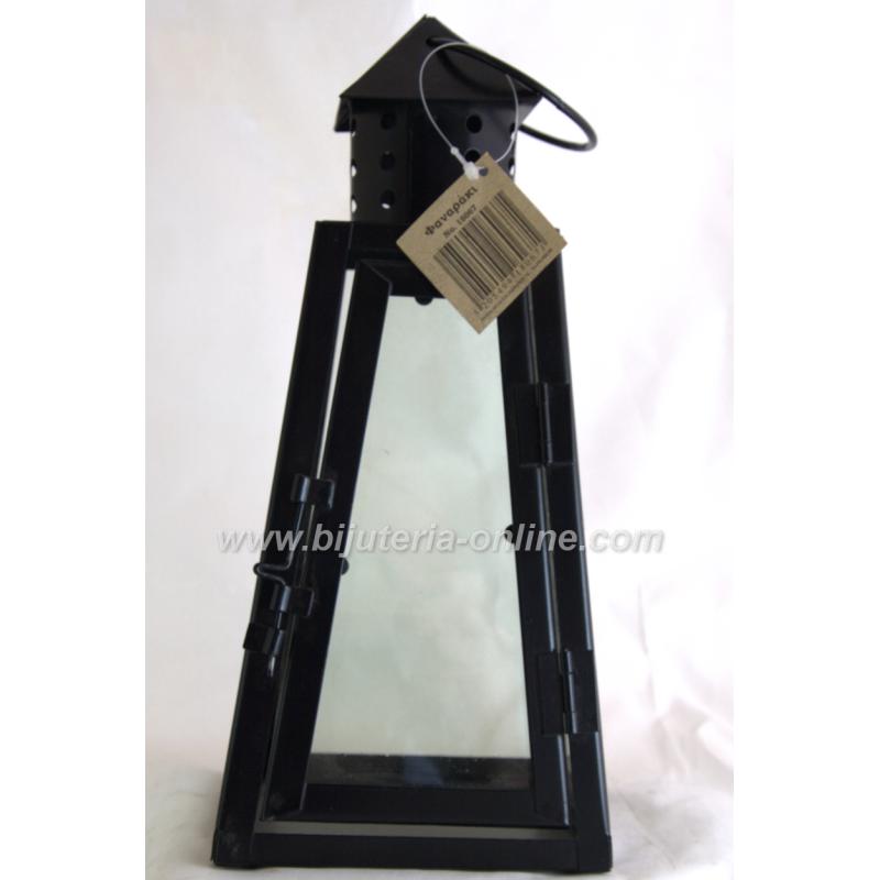 Фенер - Пирамида (черен)