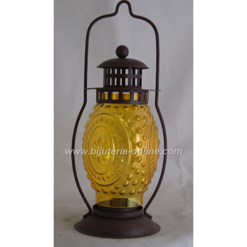 Фенер с Цветно Стъкло