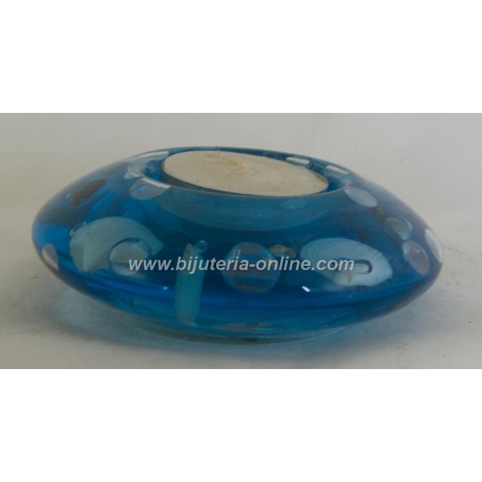 Стъклен Свещник - различни цветове