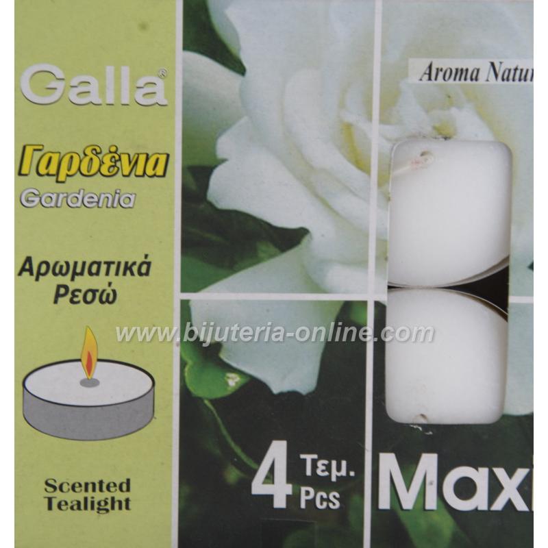 Ароматни (МАКСИ) Чаени Свещи - гардения, канела, жътва, ябълка, ягода, череша