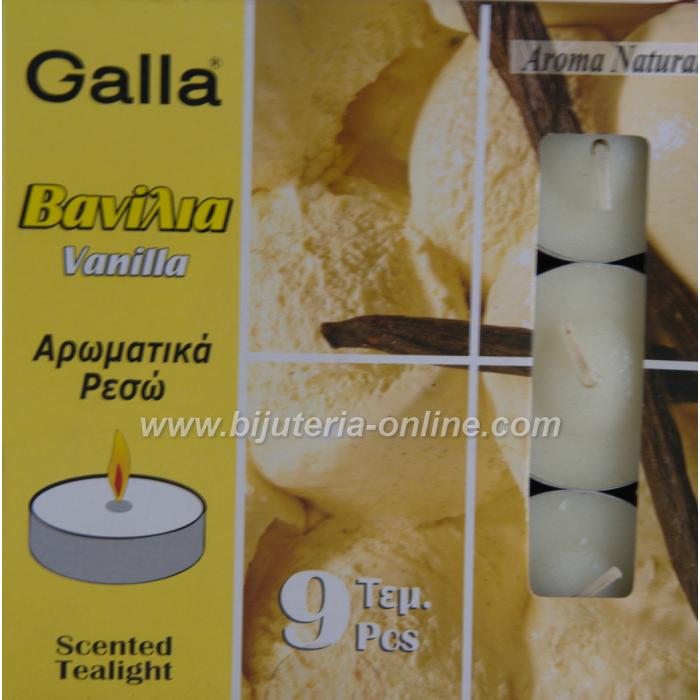 Ароматни Чаени Свещи - гардения, ванилия канела, жътва, ябълка, ягода, череша