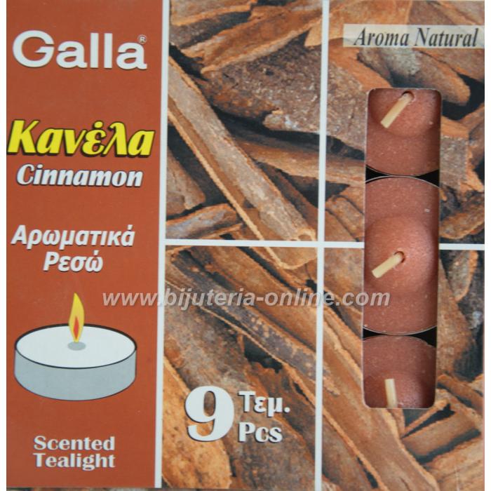 Ароматни Чаени Свещи - гардения, ванилия канела, жътва, ябълка, ягода, череша