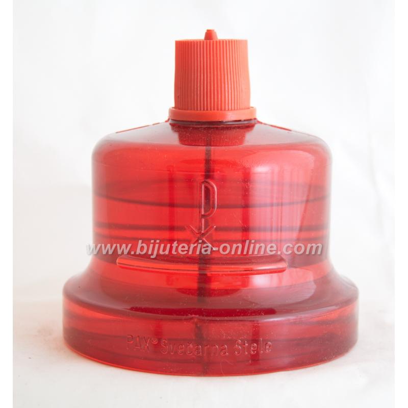 Червен Пълнител (фитил + масло за лампа)