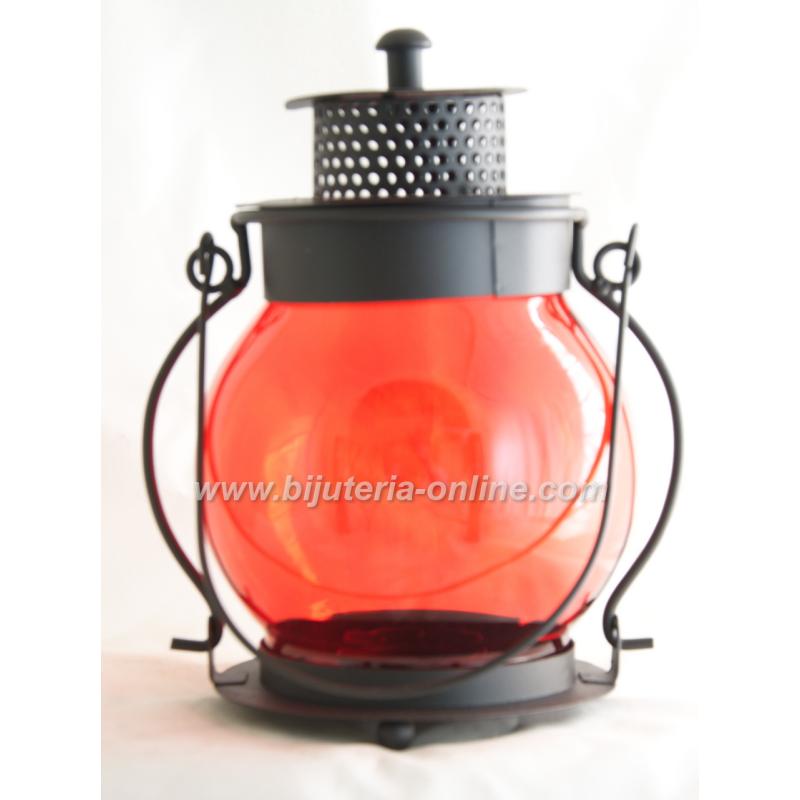 Червен Кръгъл Фенер