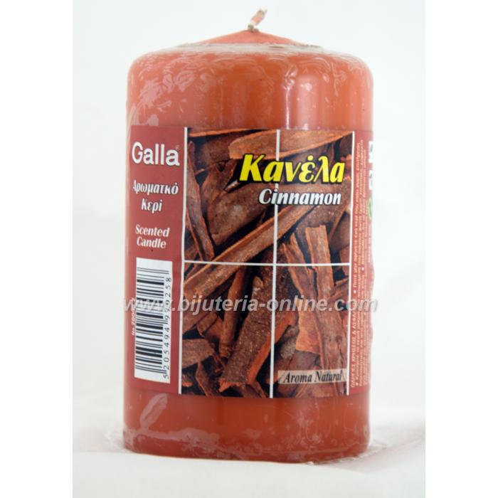 Ароматна Стълбова Свещ - гардения, ябълка, канела, жътва, ягода