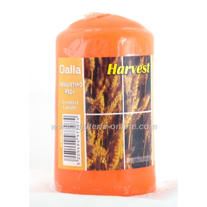 Ароматна Стълбова Свещ - гардения, ябълка, канела, жътва, ягода