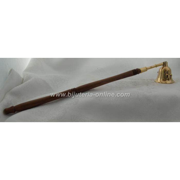 Дръжка Душител за Свещ - сребърна, бронзова, никел