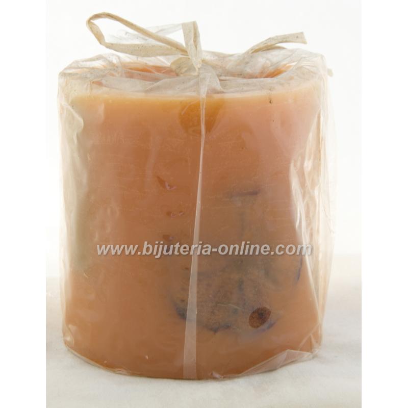 Свещ Фенер с Естествени Растения