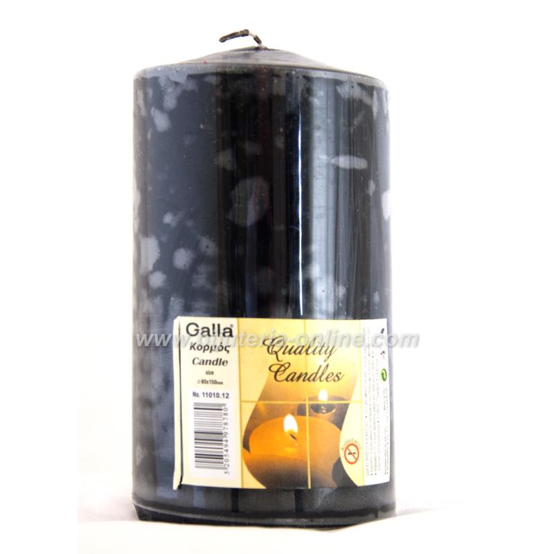 Стълбова Свещ - черна