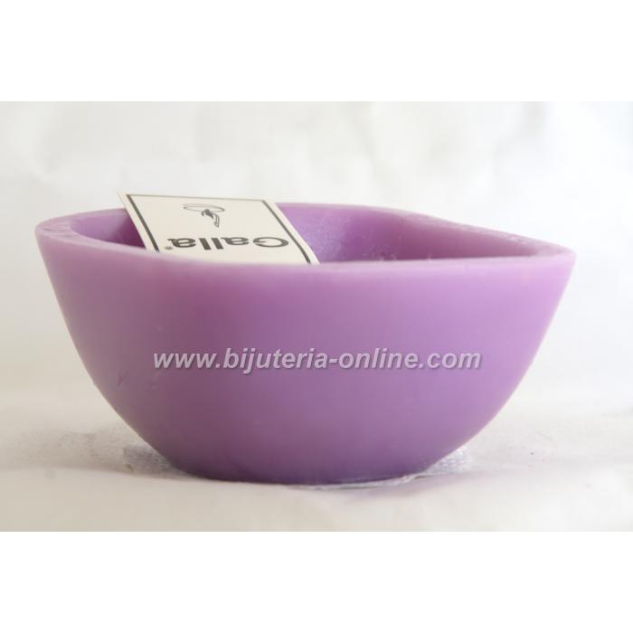 Конична Свещ - (лилава, черна, бяла)