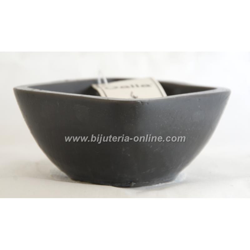 Конична Свещ - (лилава, черна, бяла)