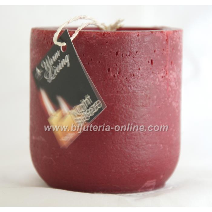 Ароматна Свещ - памук, ванлия/кокос, нощен бриз