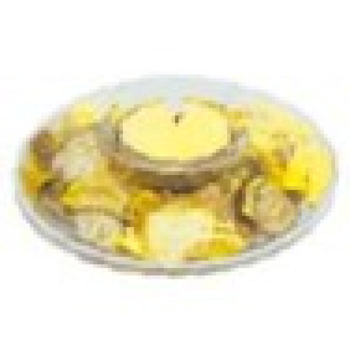 Стъклен Свещник - различни цветове