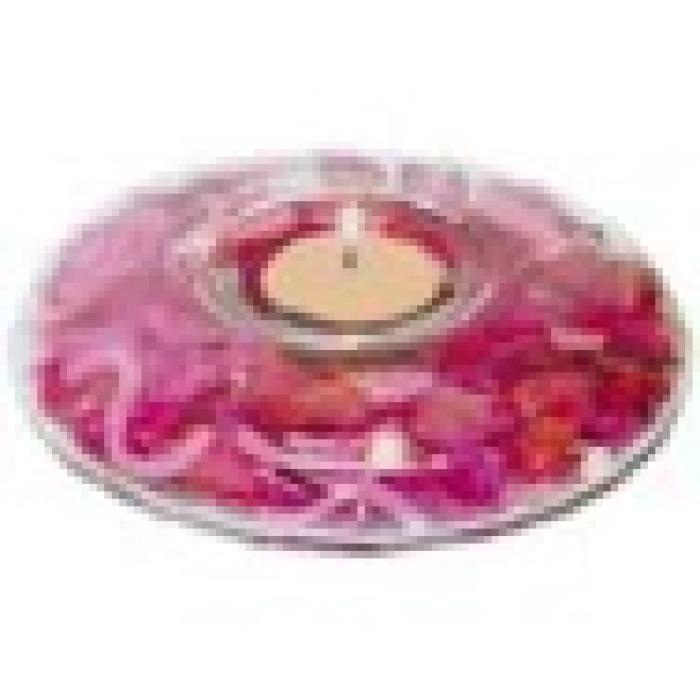 Стъклен Свещник - различни цветове